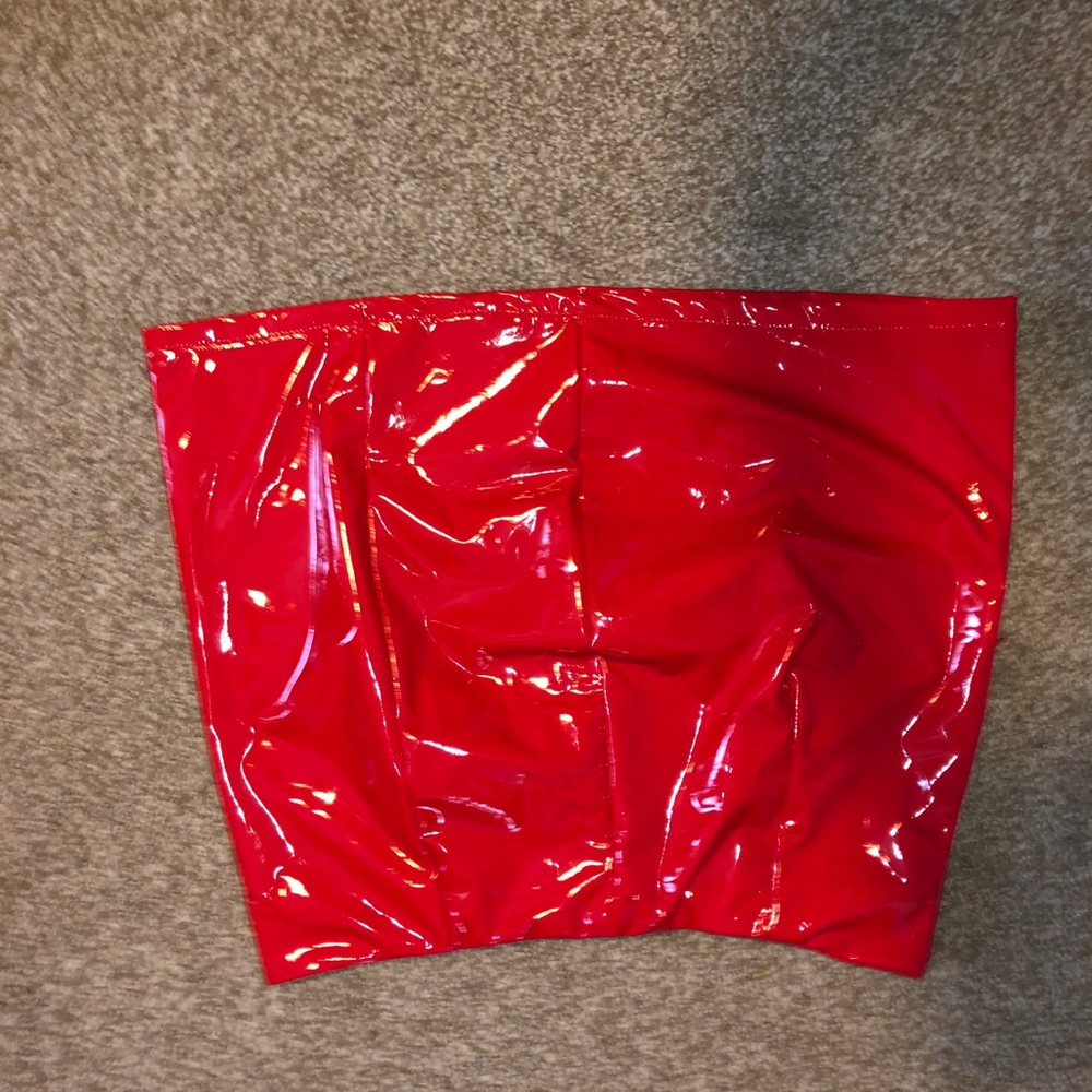 Red skirt